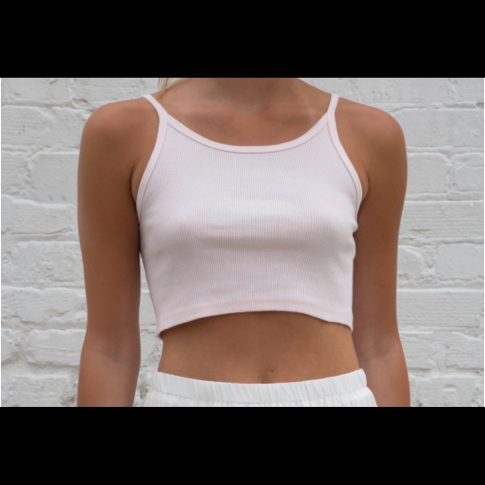 Brandy Melville Light Pink Skylar Tank